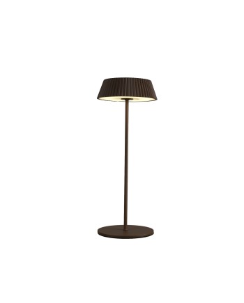 RELAX * SOBREMESA LED CORTEN - RECARGABLE